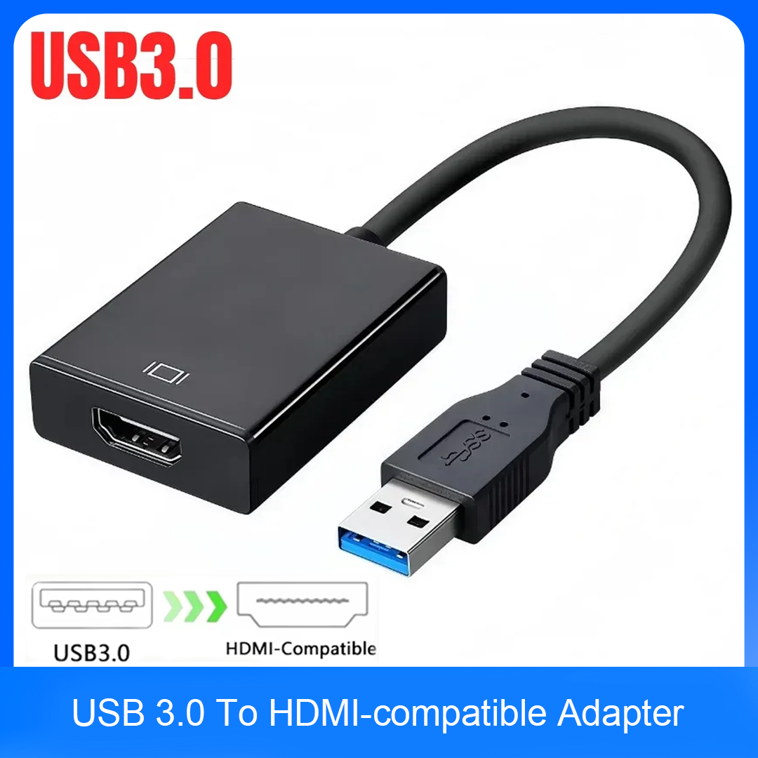 Home Cinema With Projector - สายอะแดปเตอร์ USB 3.0 สำหรับเชื่อมต่อกับ HDTV รองรับความละเอียด