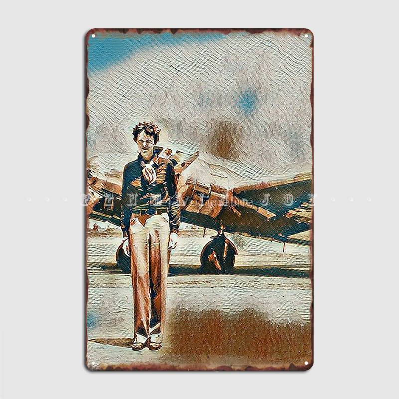 Home Cinema Logo - Amelia Earhart กับ Lockheed Electra ประมาณ1937ภาพวาด