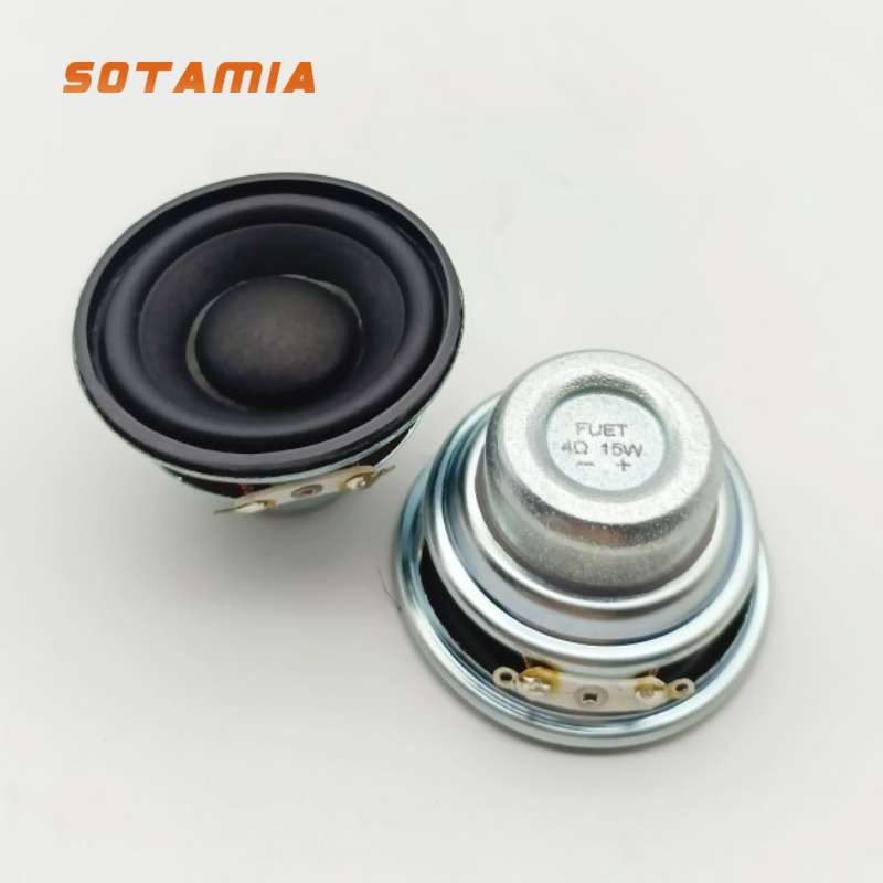 Home Cinema Wireless Speakers - SOTAMIA 2 ชิ้น 50 มิลลิเมตรมัลติมีเดียต่ําความถี่ลําโพง 4