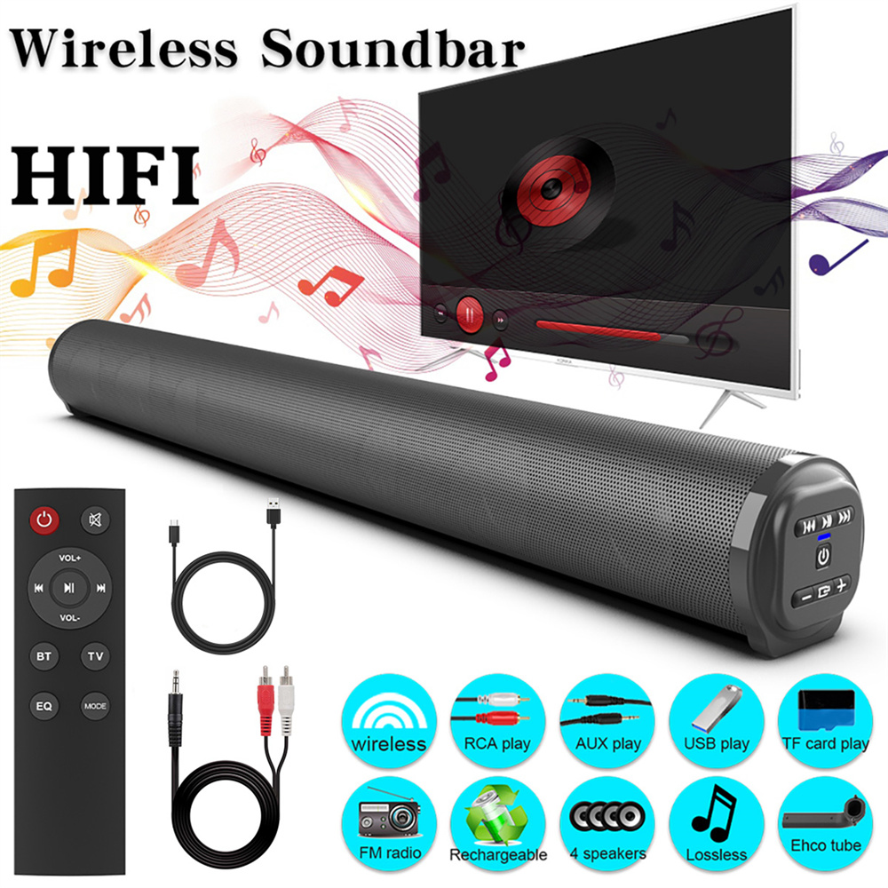 Sound Bar ระบบเสียงทีวีลําโพงบ - Home Cinema Audio System บทวิจารณ์และราคา