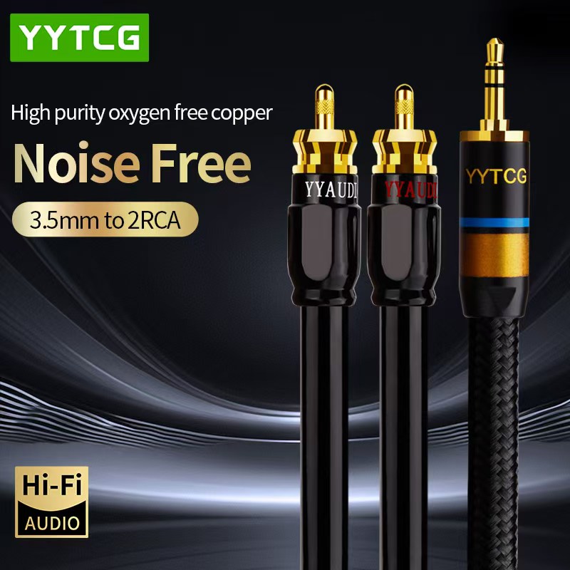 YYTCG สาย RCA HiFi สเตอริโอ 3. - Home Cinema Ampli บทวิจารณ์และราคา