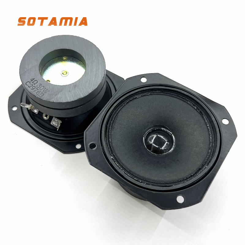 SOTAMIA 2PCS ทวีตเตอร์ 3 นิ้ว  - Home Cinema Wireless Speakers บทวิจารณ์และราคา