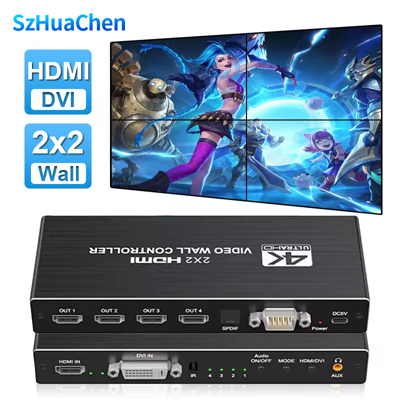 โปรเซสเซอร์วิดีโอวอลล์ HDMI 2x - Home Cinema Video Processor บทวิจารณ์และราคา