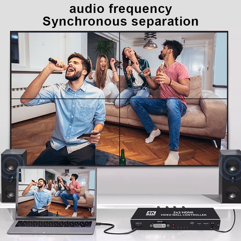 โปรเซสเซอร์วิดีโอวอลล์ HDMI 2x - Home Cinema Video Processor บทวิจารณ์และราคา