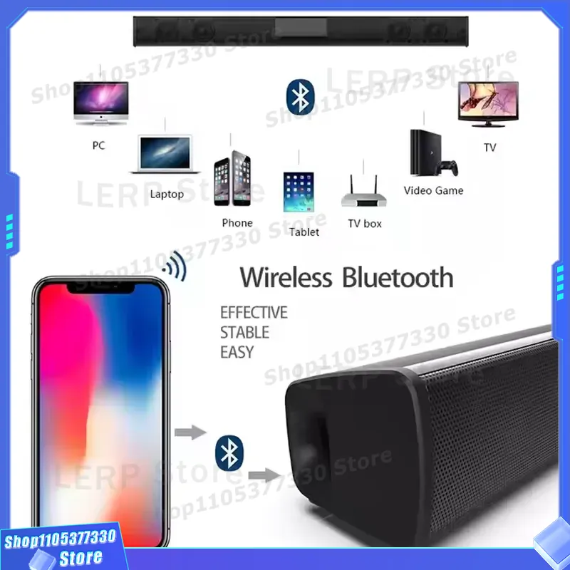 ลำโพงทีวีไร้สาย บลูทูธ 5.0 ระบ - Home Cinema Wireless Speakers บทวิจารณ์และราคา