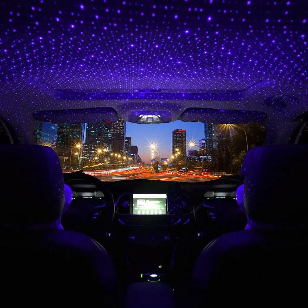 ไฟโปรเจคเตอร์ดาวบนหลังคารถยนต์ - Home Cinema With Projector บทวิจารณ์และราคา