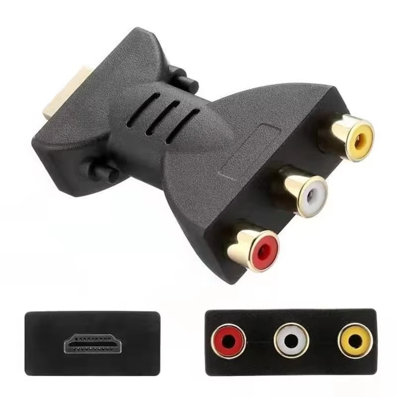 ฟูลเอชดี 1080P RCA AV เป็น HDM - Home Cinema With Projector บทวิจารณ์และราคา