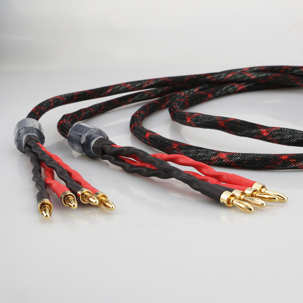 สายลำโพงแบบ Bi-Wire 16 คอร์ OF - Home Cinema Beamer บทวิจารณ์และราคา