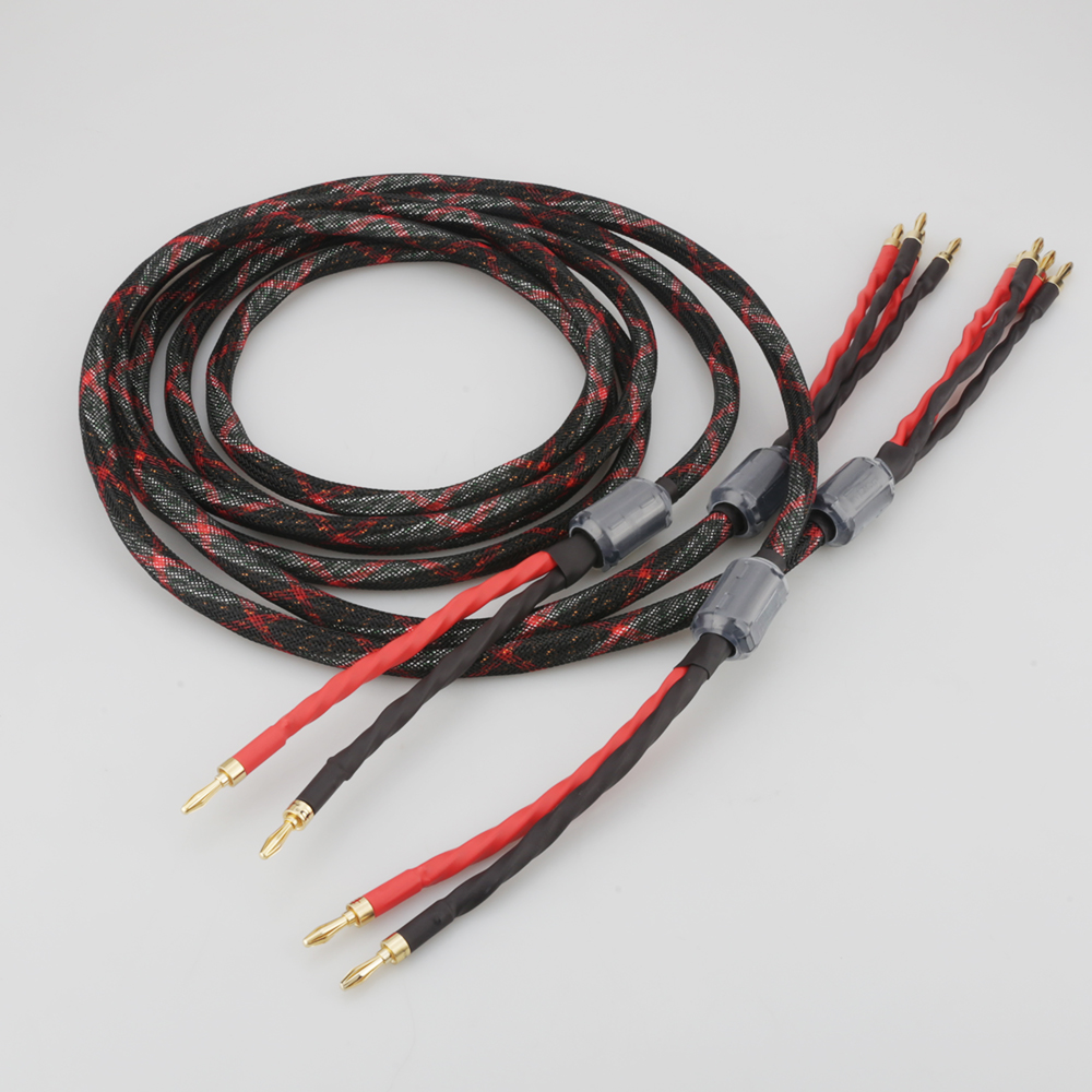 สายลำโพงแบบ Bi-Wire 16 คอร์ OF - Home Cinema Beamer บทวิจารณ์และราคา