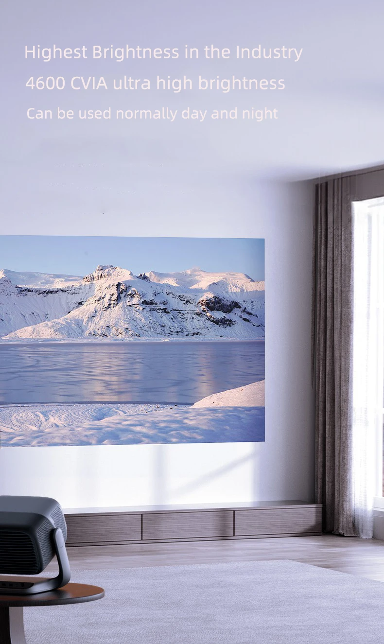 โปรเจคเตอร์เลเซอร์สามลำแสง JMG - Home Cinema With Projector บทวิจารณ์และราคา