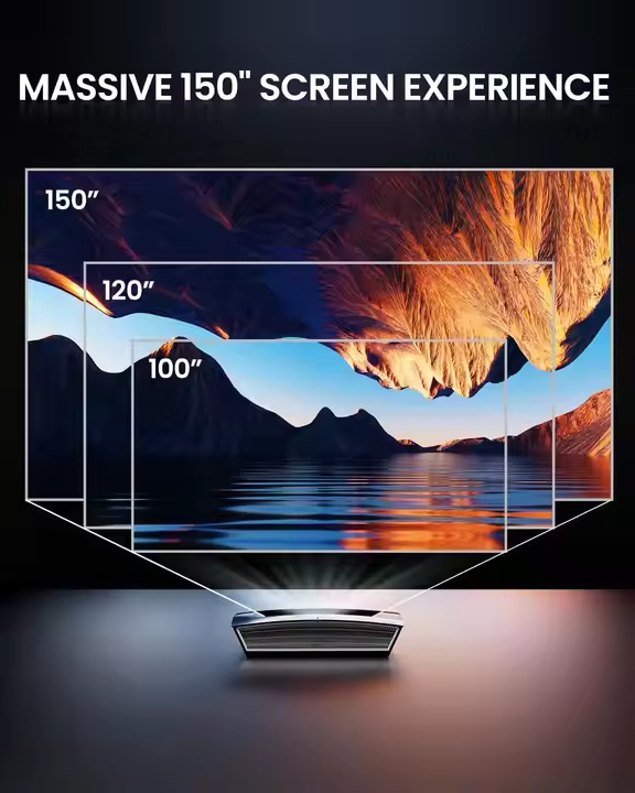 โปรเจคเตอร์ CASIRIS H6 แบบเลเซ - Home Cinema Beamer บทวิจารณ์และราคา