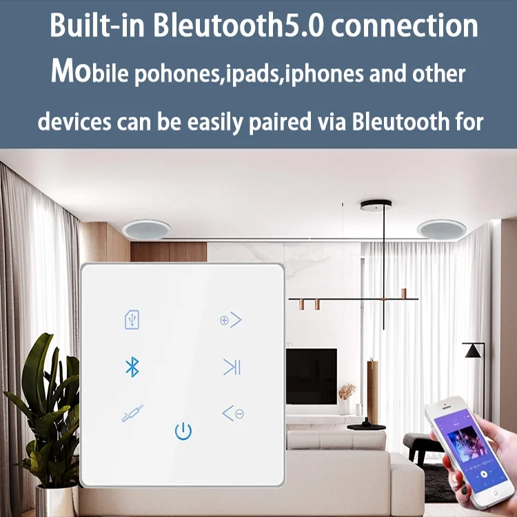 เครื่องขยายเสียงติดผนังบลูทูธส - Home Cinema Audio System บทวิจารณ์และราคา