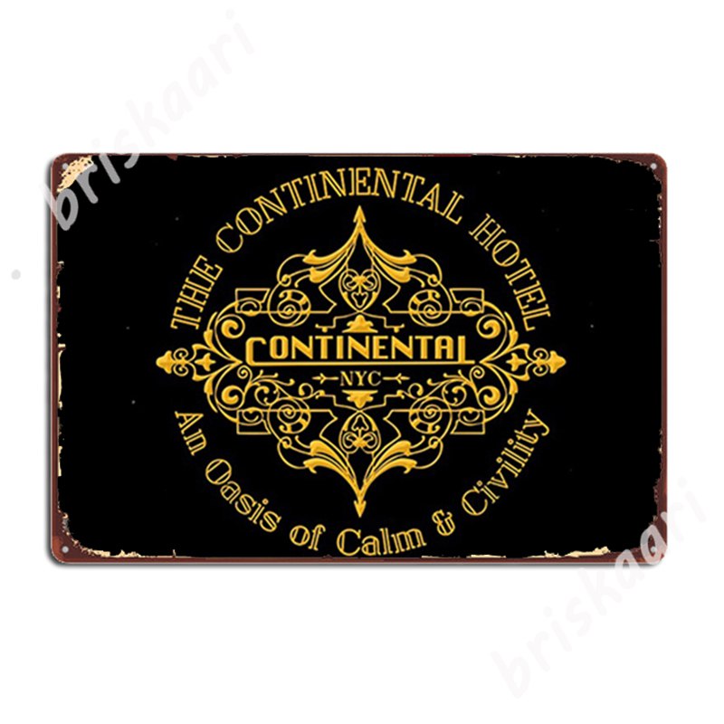 John Wick ป้ายโลหะ Wall Cave G - Home Cinema Logo บทวิจารณ์และราคา