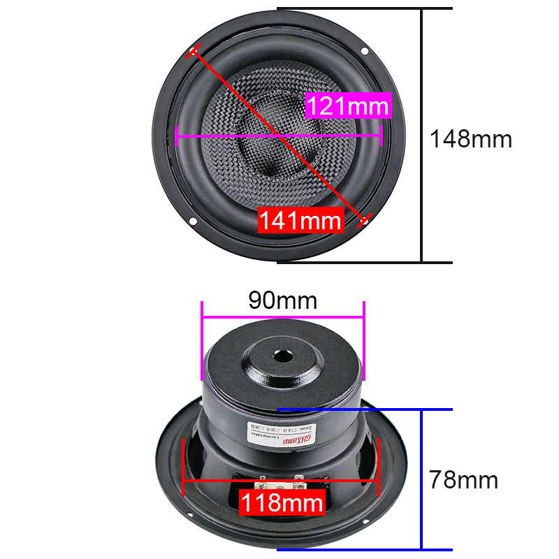 Ghxamp 5.25นิ้ว148มม. ซับวูฟเฟ - Home Cinema Audio System บทวิจารณ์และราคา