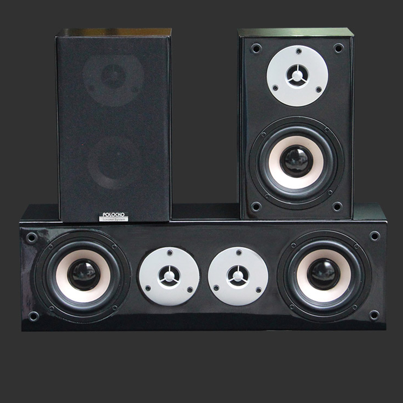 100W 4นิ้ว Power Wall Mount กล - Home Cinema Audio System บทวิจารณ์และราคา