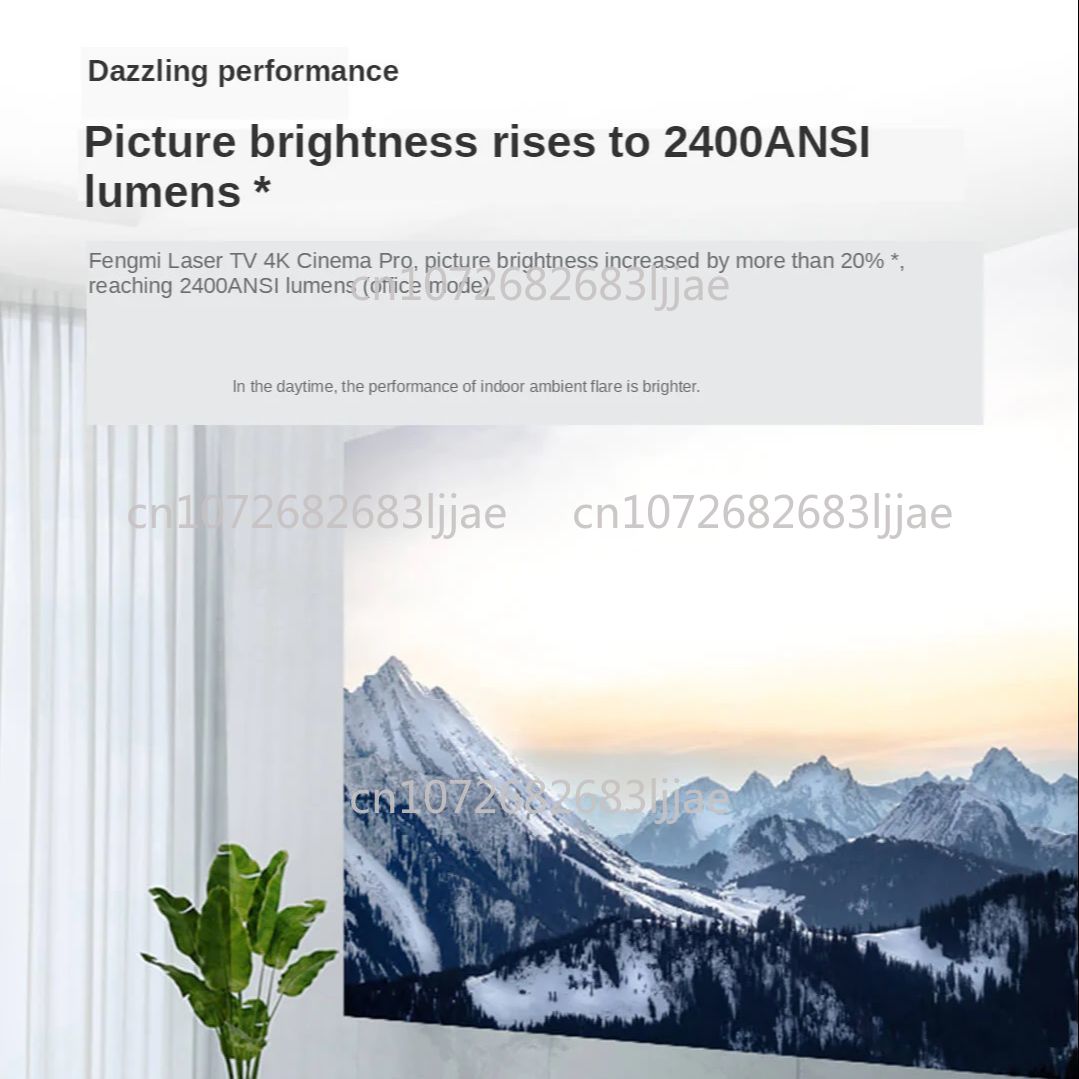 โปรเจคเตอร์เลเซอร์ 4K Cinema P - Home Cinema Projector 4K บทวิจารณ์และราคา