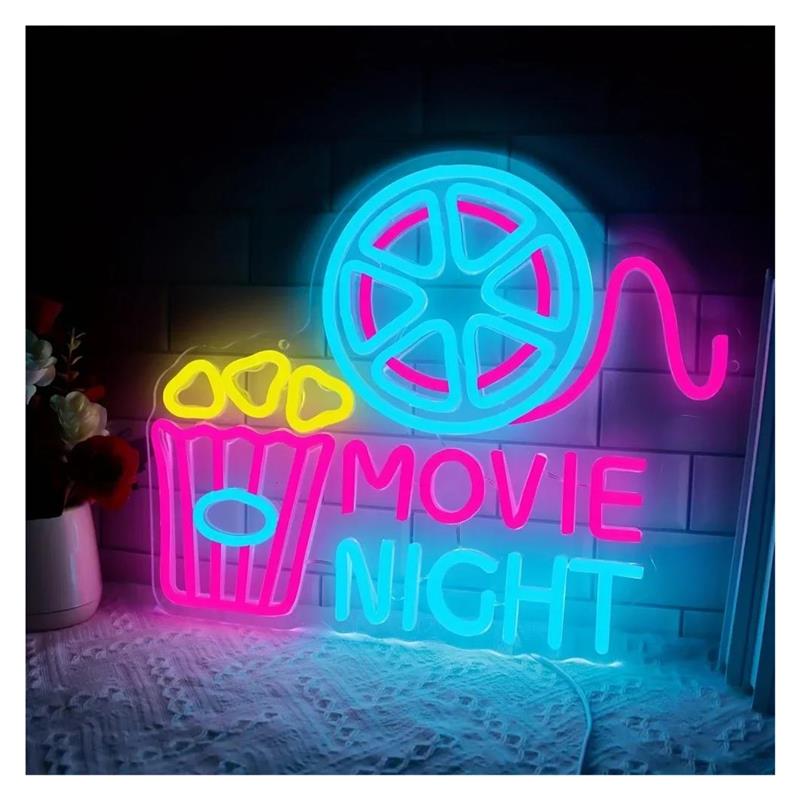 ป้ายไฟนีออนสำหรับดูหนัง ไฟป๊อป - Home Cinema Night บทวิจารณ์และราคา