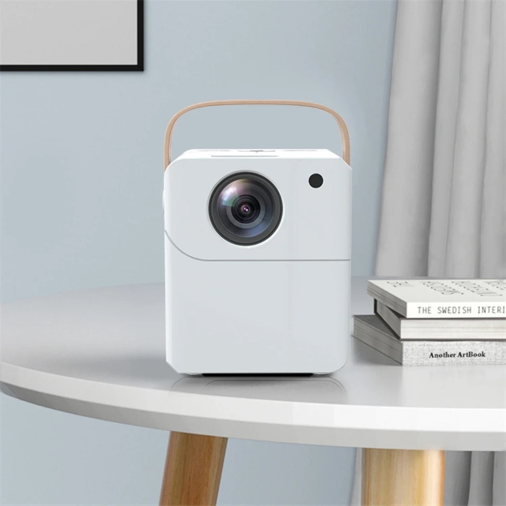 สมาร์ทแบบพกพา 4K โปรเจคเตอร์มิ - Home Cinema With Projector บทวิจารณ์และราคา